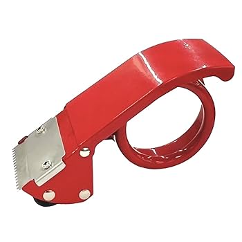 っっきり品！ Amazon.co.jp: 和気産業(Waki) 金属テープカッター 赤 50mm幅用